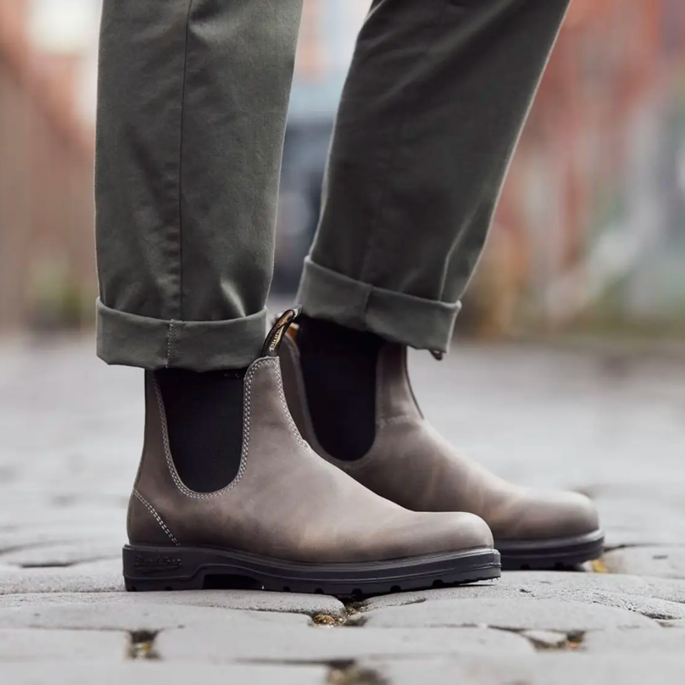 Blundstone Leather Lined Classic 1469 in Steel Grey