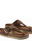 Birkenstock Gizeh Big Buckle Cuir pour femme