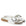 Birkenstock Women&#39;s Madrid Big Buckle Leather in White (Narrow Width)