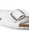 Birkenstock Madrid Big Buckle Cuir pour femme (largeur étroite) 