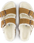 Birkenstock Arizona Shearling in Mink