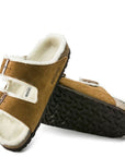 Birkenstock Arizona Shearling in Mink