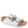 Birkenstock Kids Arizona Birko-Flor in White (Narrow Width)