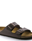 Birkenstock Arizona Birko-Flor in Dark Brown