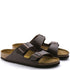 Birkenstock Arizona Birko-Flor in Dark Brown