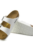 Birkenstock Arizona Birko-Flor in White