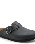 Birkenstock Boston Oiled Leather in Black