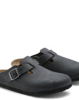 Birkenstock Boston Oiled Leather in Black