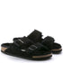 Birkenstock Women&#39;s Arizona Shearling in Black (Narrow Width)