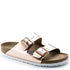 Birkenstock Women&#39;s Arizona Softbed Leather in Metallic Copper (Narrow Width)