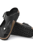 Birkenstock Women's Gizeh Big Buckle Oiled Leather in Black