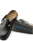 Birkenstock Men's Boston Super Grip in Black