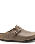 Birkenstock Men's Boston Oiled Leather in Tobacco Brown