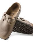 Birkenstock Men's Boston Oiled Leather in Tobacco Brown