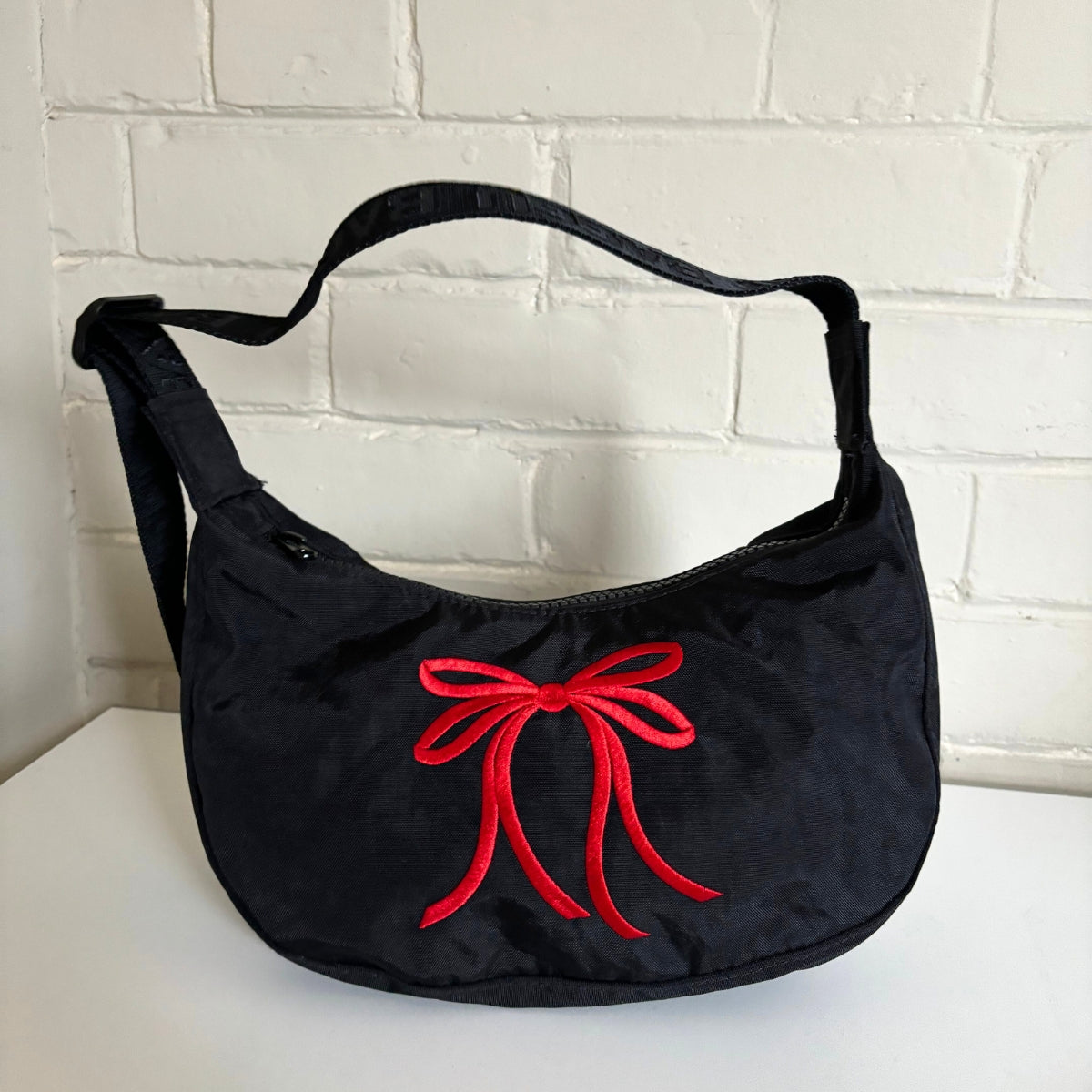 Baggu Small Nylon Crescent Bag Custom