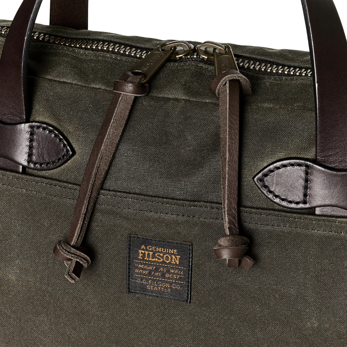 Filson Tin Cloth Compact Briefcase