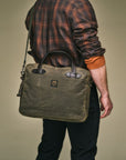 Filson Tin Cloth Compact Briefcase