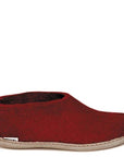 Glerups Shoe Leather Sole in Red