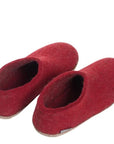 Glerups Shoe Leather Sole in Red