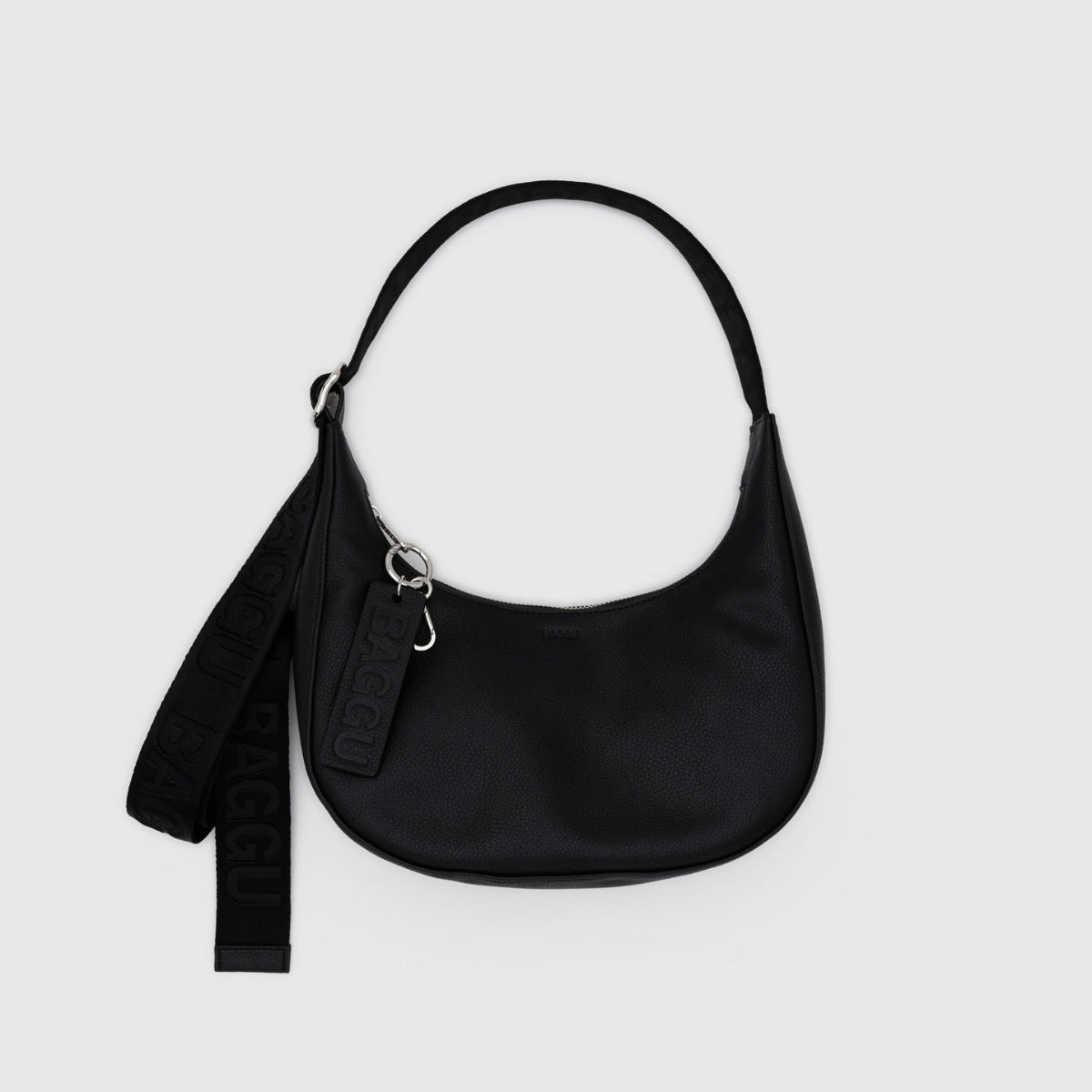 Baggu Small Recycled Leather Crescent Bag