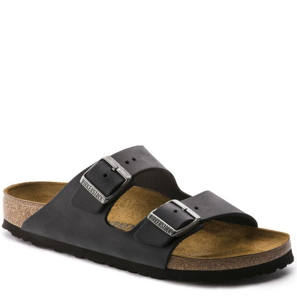 Birkenstock Arizona Oiled Leather in Black