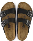 Birkenstock Arizona Softbed Oiled Leather in Black