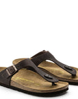 Birkenstock Gizeh Cuir Huilé 