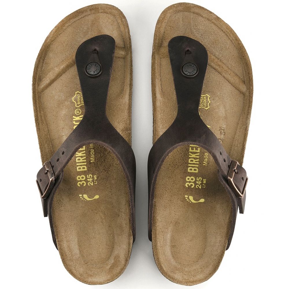 Birkenstock Gizeh Cuir Huilé 