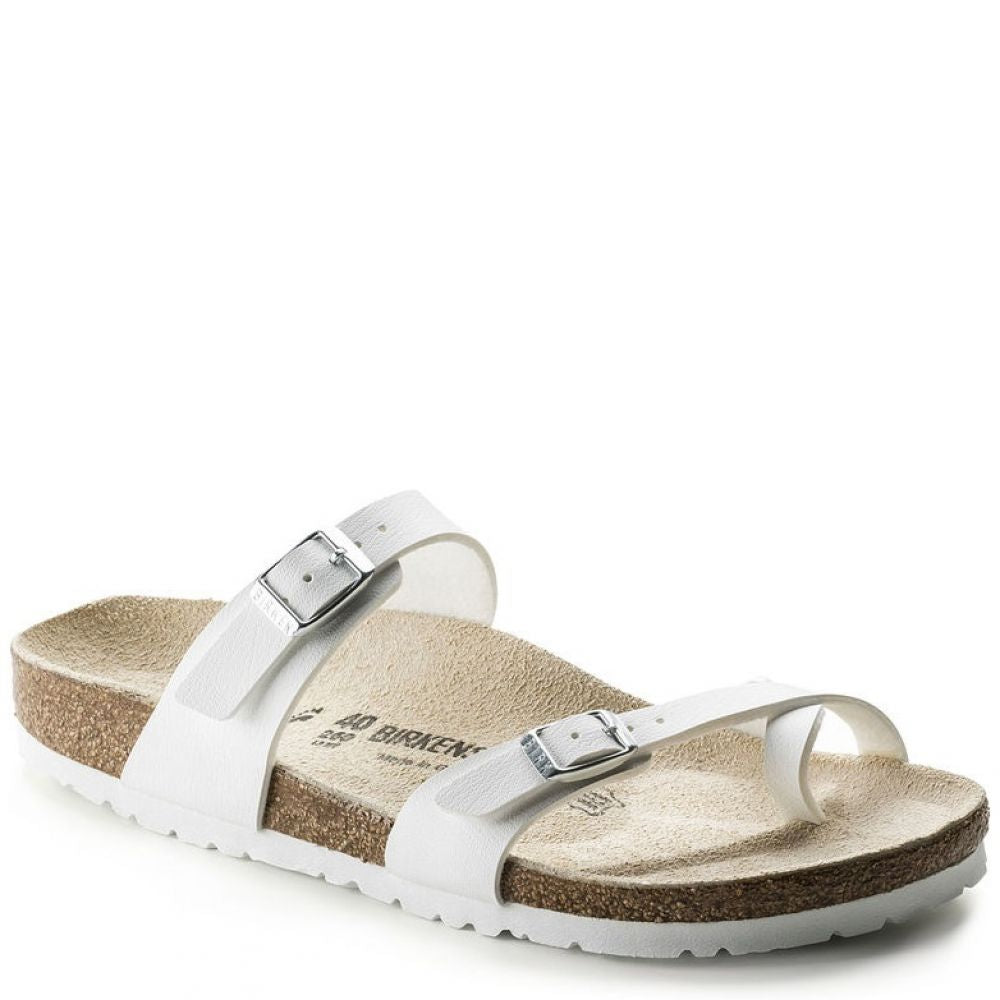 Birkenstock Women&#39;s Mayari Birko-Flor in White