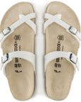 Birkenstock Women's Mayari Birko-Flor in White