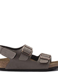 Birkenstock Kids Milano HL Birkibuc in Mocha