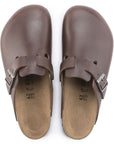 Birkenstock Men's Boston Grip Leather in Vintage Wood Roast