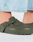 Birkenstock Boston EVA in Khaki