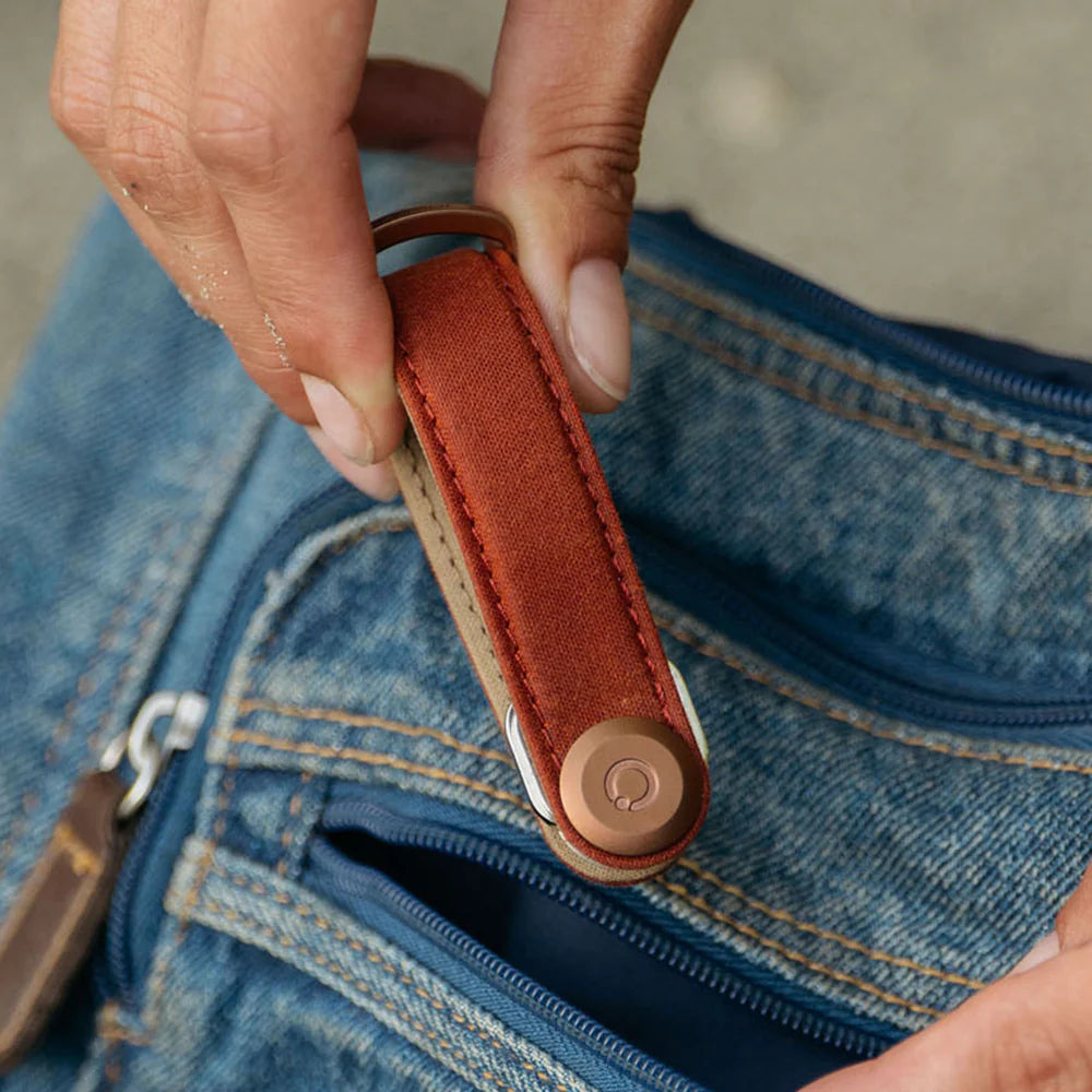 Orbitkey Key Organiser Waxed Canvas