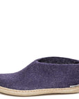 Glerups Women's Shoe Leather Sole in Purple