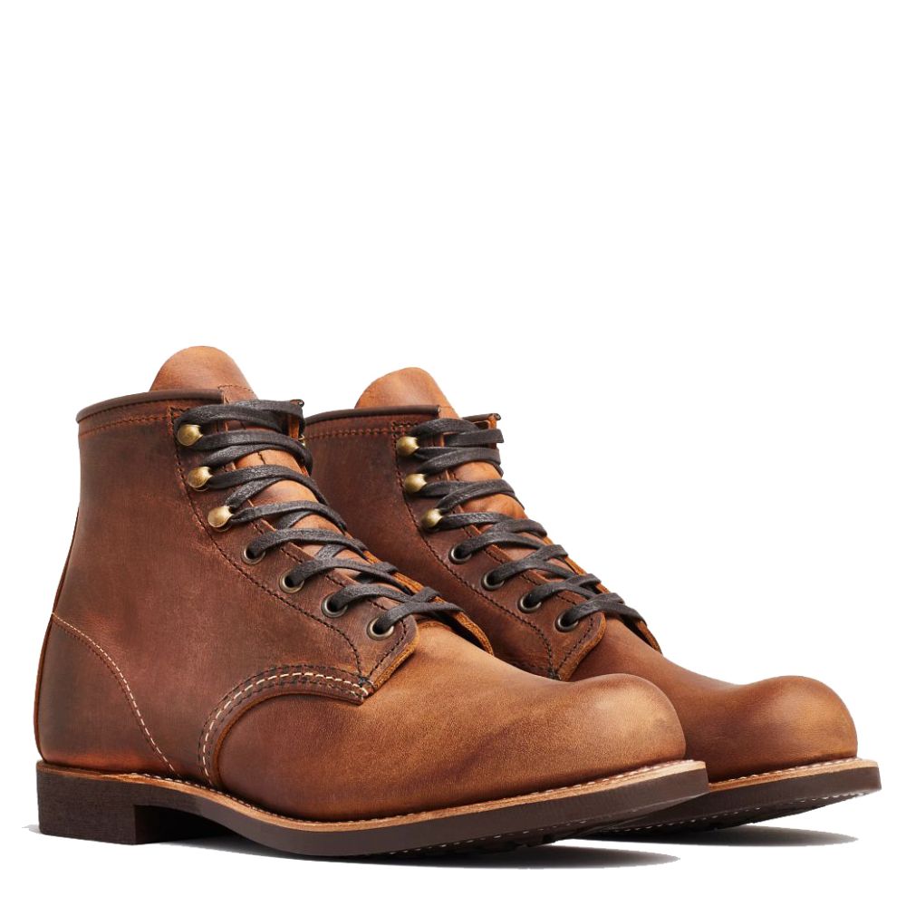 Red Wing Men&#39;s Blacksmith 3343 in Copper Rough &amp; Tough (D Width)