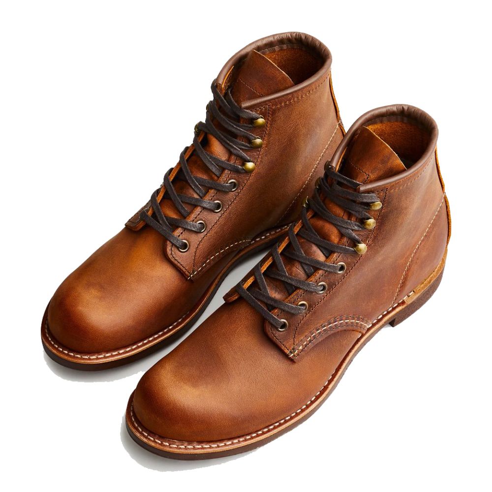 Red Wing Men&#39;s Blacksmith 3343 in Copper Rough &amp; Tough (D Width)