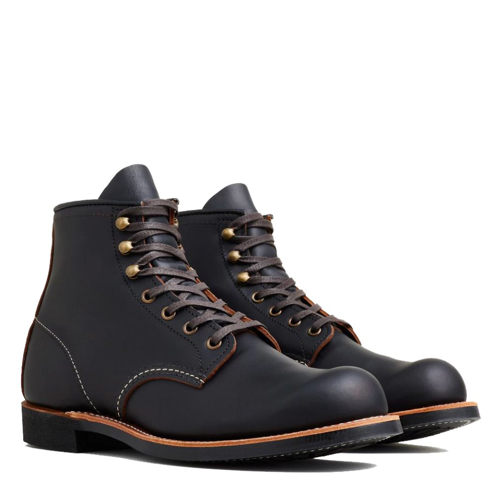 Red Wing Men&#39;s Blacksmith 3345 in Black Prairie Leather (D Width)