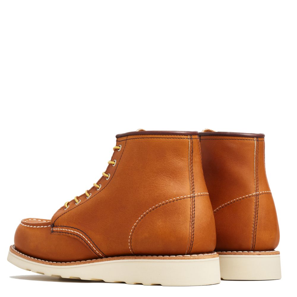 Red Wing Women&#39;s Classic Moc 3375 in Oro Legacy (B Width)