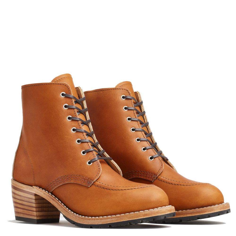 Red Wing Women&#39;s Clara 3404 in Oro-legacy (B Width)