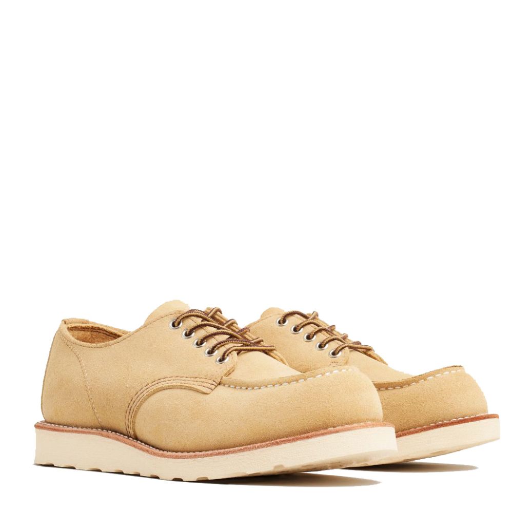 Red Wing Men&#39;s Moc Oxford 8079 in Hawthorne Abilene Leather (D Width)