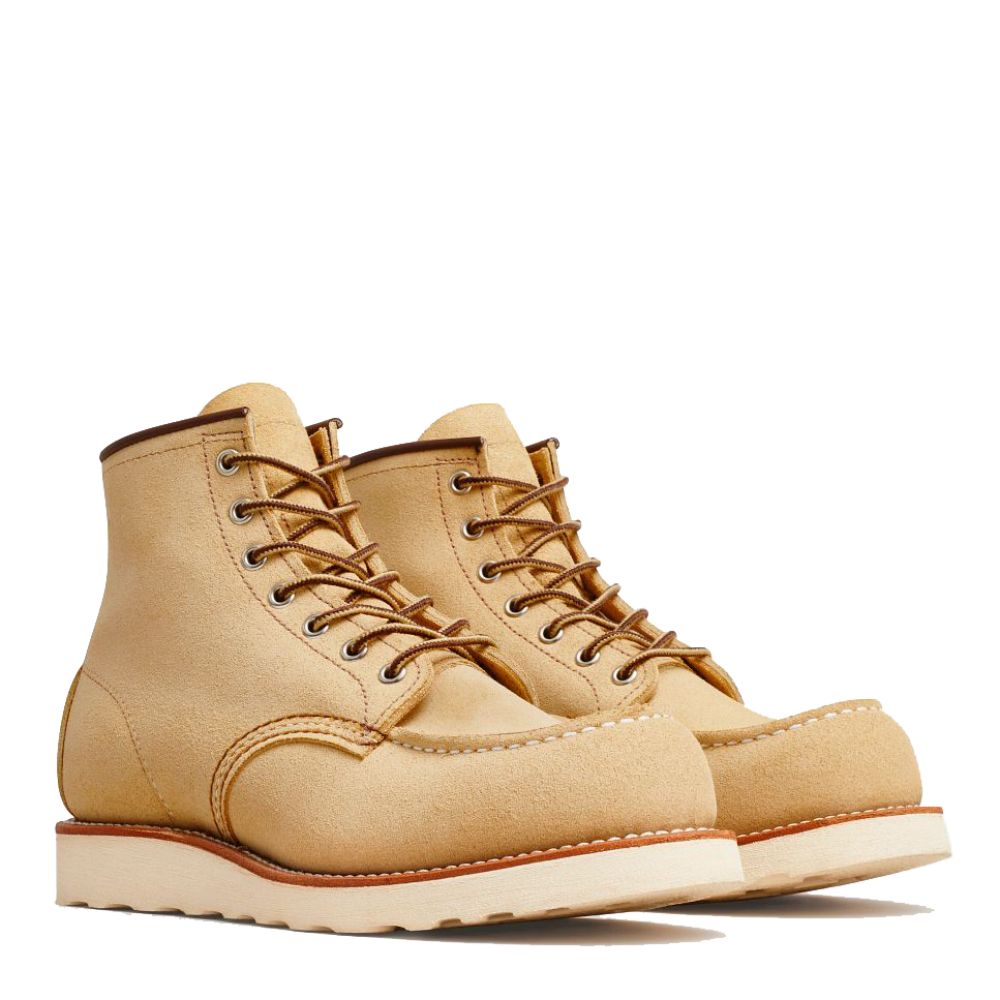 Red Wing Men&#39;s Classic 6 Inch Moc 8833 in Hawthorne Abilene Leather (D Width))