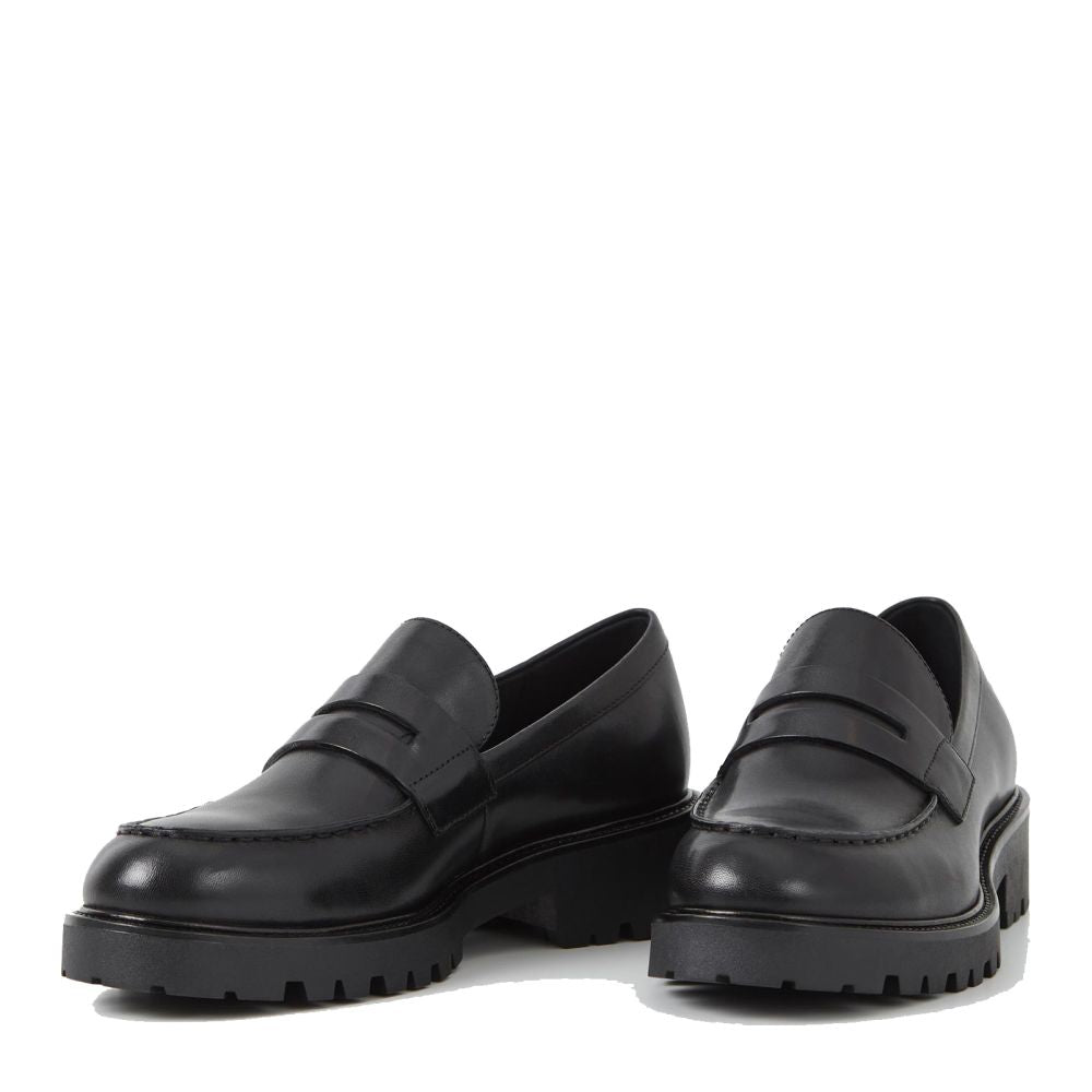 Vagabond Women&#39;s Kenova Loafer in Black Leather