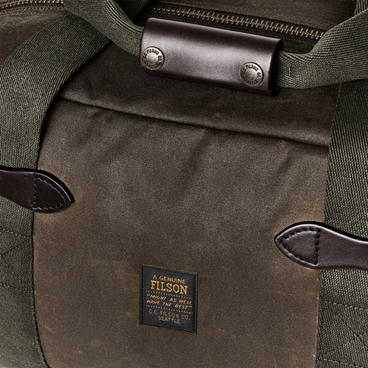 Filson Small Tin Cloth Duffle Bag